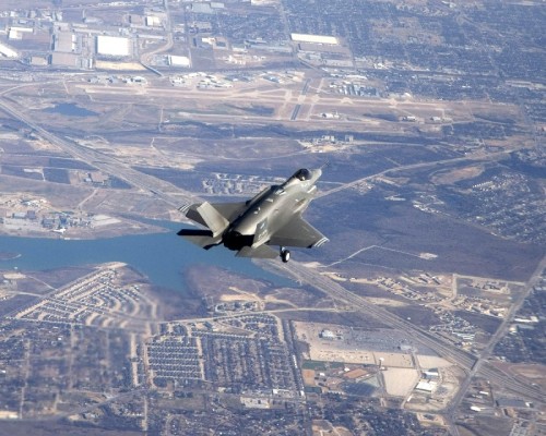 F-35 protótipo - foto USAF