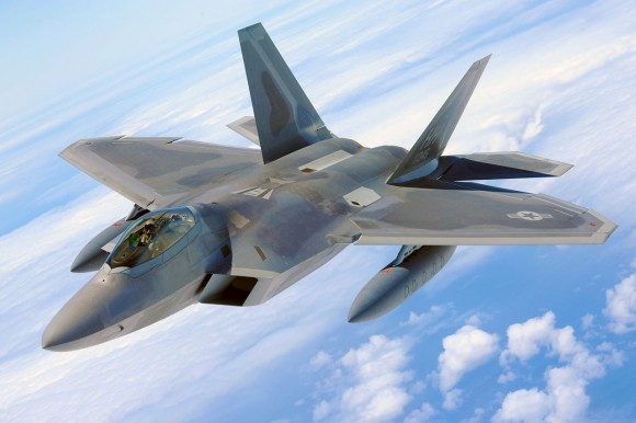 F-22 Raptor Hickam's total force integration
