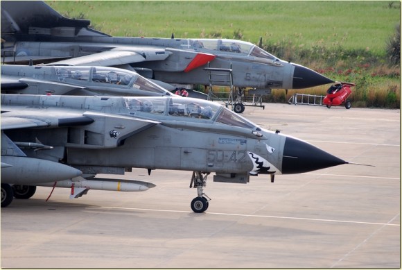 Tornados ECR e IDS - foto Força Aérea Italiana