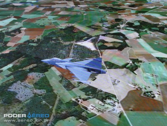 Simulador do Gripen no Open Innovation Seminar de São Paulo - foto 4 - Nunão - Poder Aéreo