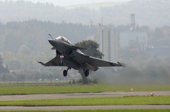 Avaliação do Rafale na Suíça - foto Força Aérea Suíça