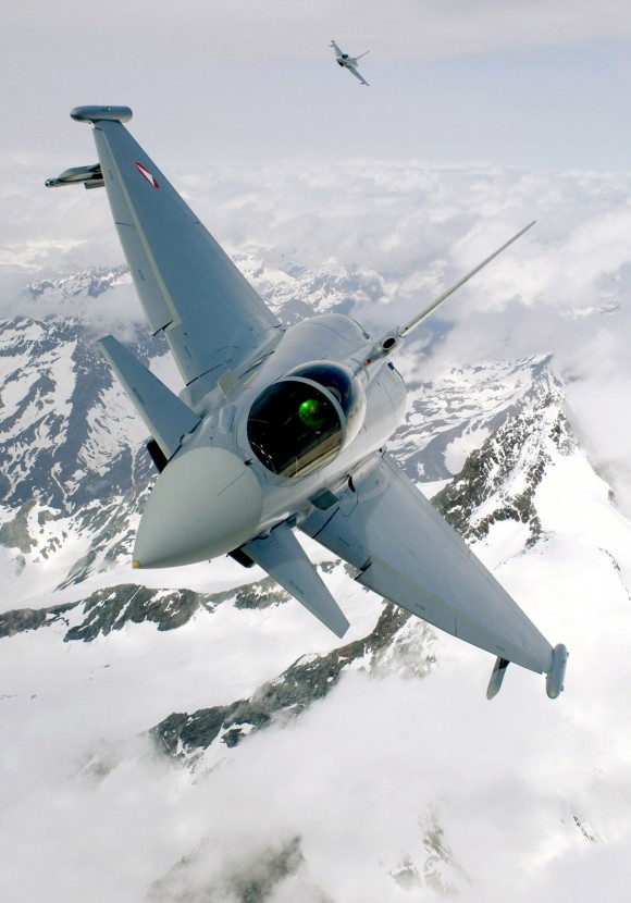 Caças Eurofighter Typhoon austríacos - foto 2 Força Aérea Austríaca
