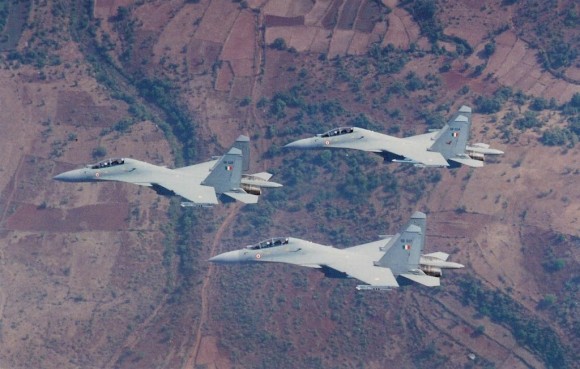 Su-30MKI - foto Força Aérea Indiana