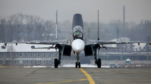 primeiro Su-30SM para a forca aerea russa - foto united aircraft 1