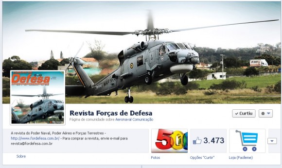 Forças de Defesa no Facebook
