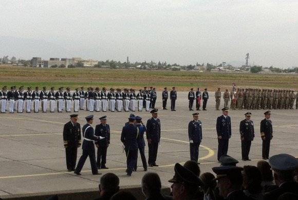 FAB no centenário da aviação militar do Chile - foto via FAB