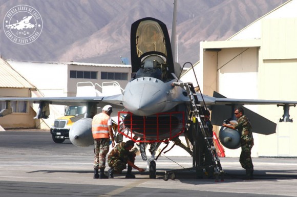 F-16 Chile - foto FACh