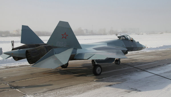 T-50 PAK FA - foto Sukhoi via RIA Novosti