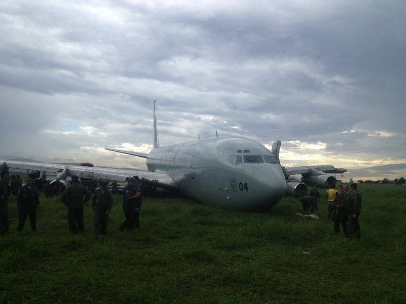 KC-137 acidentado no Haiti