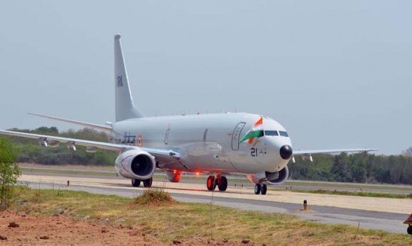 P-8I chega à Índia - foto Boeing
