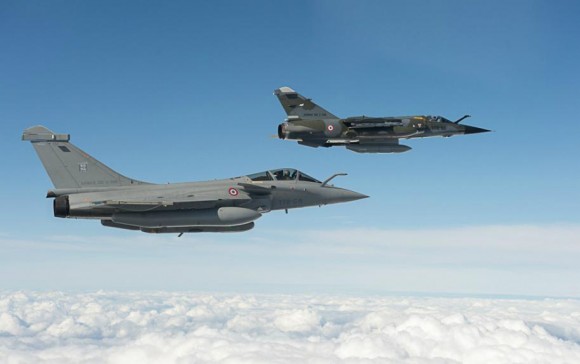 Rafale e Mirage F1 no Recce Meet 2013 - foto 2 Força Aérea Francesa