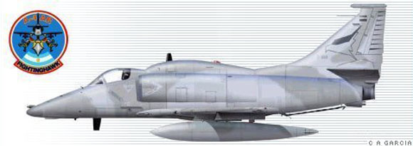 A-4AR - imagem FAA