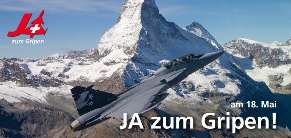 campanha sim ao Gripen na Suíça - foto