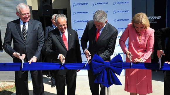 Boeing inaugura Centro Tecnológico em S José dos Campos - SP - foto C Capucho - PMSJC