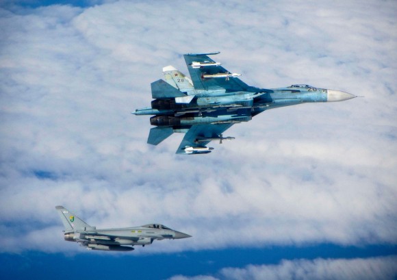 Eurofighter versus Sukhoi sobre o Báltico - 1