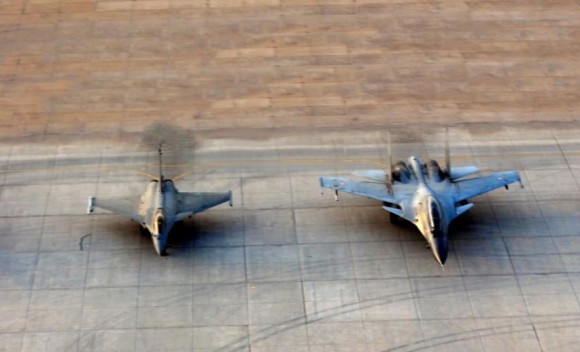 Garuda V - Rafale e Su-30MKI - foto via Economic Times