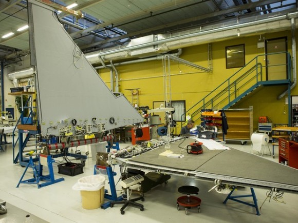 Gripen - linha de montagem em Linkoping - foto Saab via G1