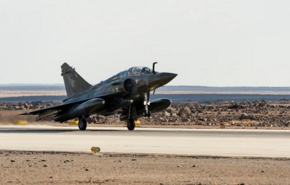 Operação Chammal - Primeiros três Mirage 2000D na Jordânia - foto 2 Min Def França