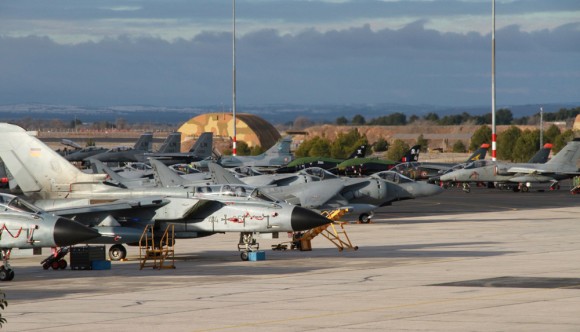 TLP 2015 na Espanha - foto Força Aérea Espanhola