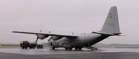 C-130 H - TP 84 - foto Forças Armadas da Suécia