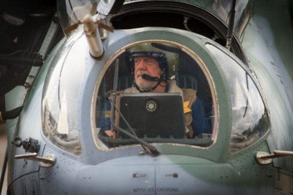 Ministro J Wagner em AH-2 Sabre em Porto Velho - foto 3 Sgt Johnson - FAB