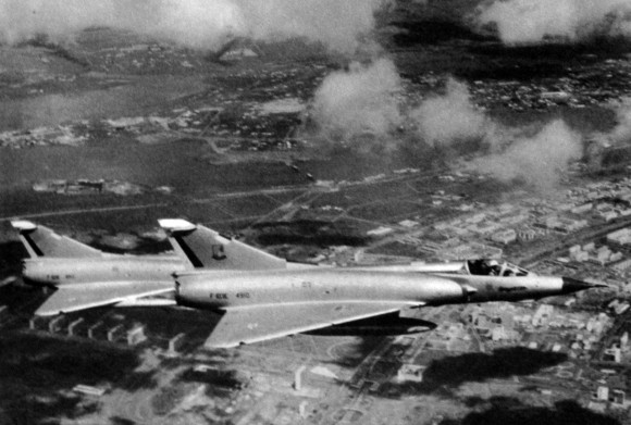 Mirage IIIEBR em meados dos anos 1970