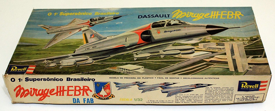 Kit da Revell do Mirage IIEBR da FAB - 2