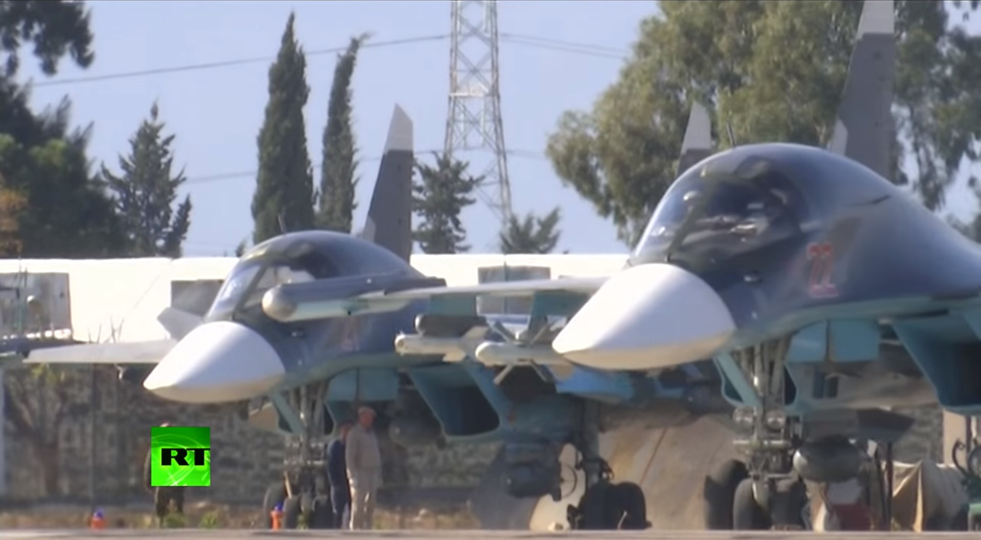 Su-34 com AAM na Siria 1