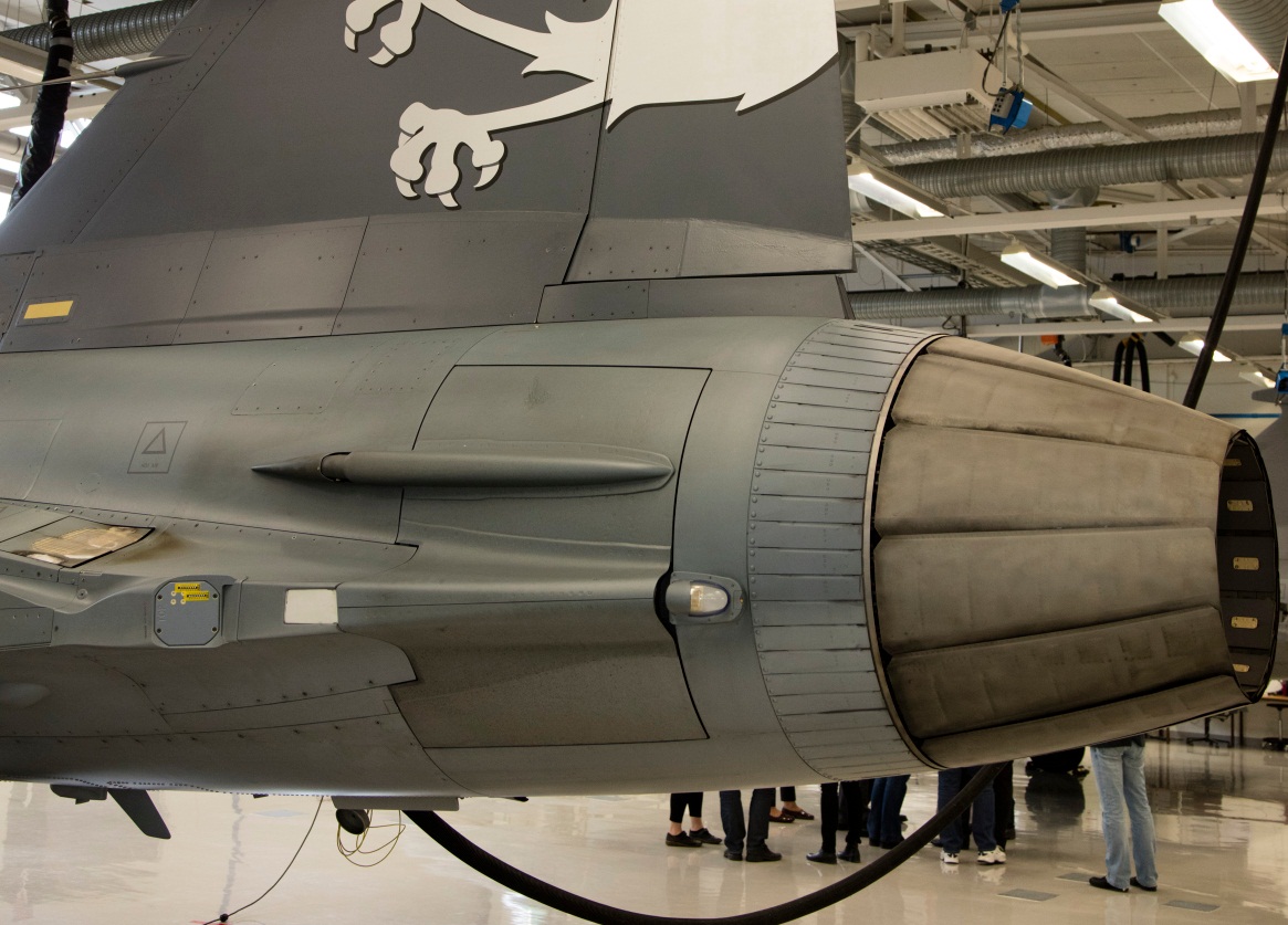 Visita hangar testes Saab 19-5-2016 - foto 19 Saab