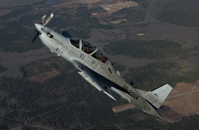 A-29 Super Tucano do Programa LAS destinado ao Afeganistão