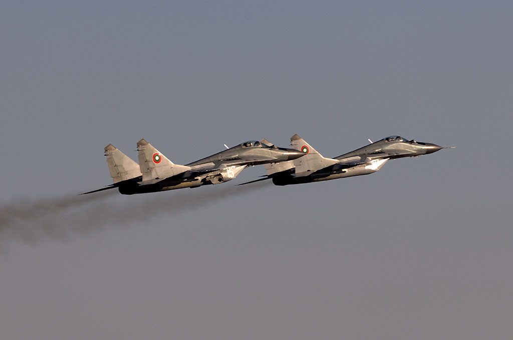 MiG-29s da Bulgária