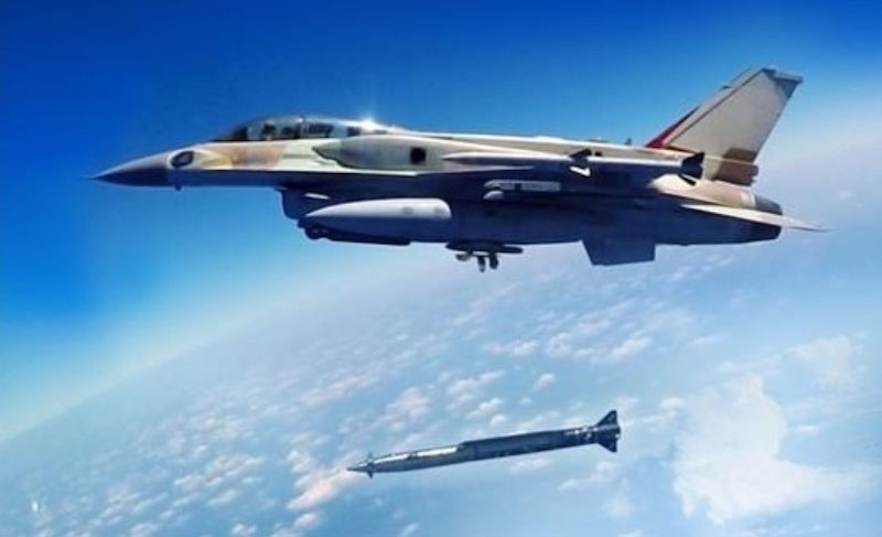 Rampage sendo lançado de um F-16I