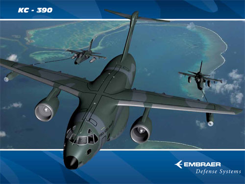 Ministério da Defesa Português quer participar no desenvolvimento do KC 390