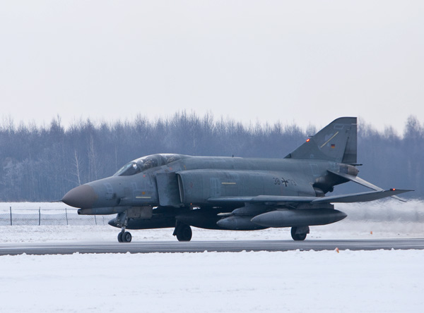F-4 Phantom alemao na Lituania - foto Armee de lair