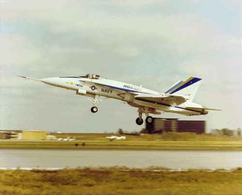 f18-first-flight