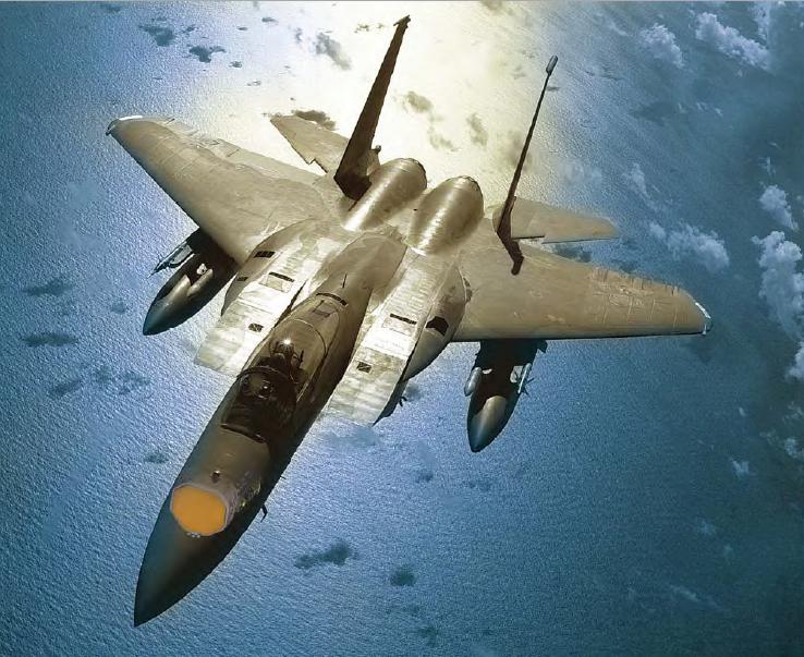 APG-63 em F-15 - imagem Raytheon