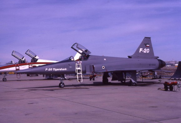 F-20 82-0062 Northrop Edwards AFB, CA 2-14-83