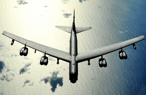 B-52 sobre o Pacífico