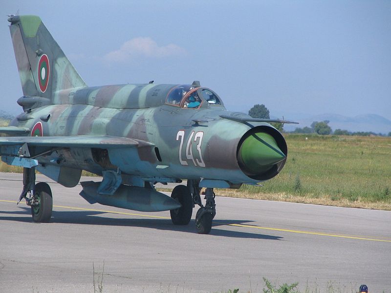 MiG-21_Bulgarian_Air_Force