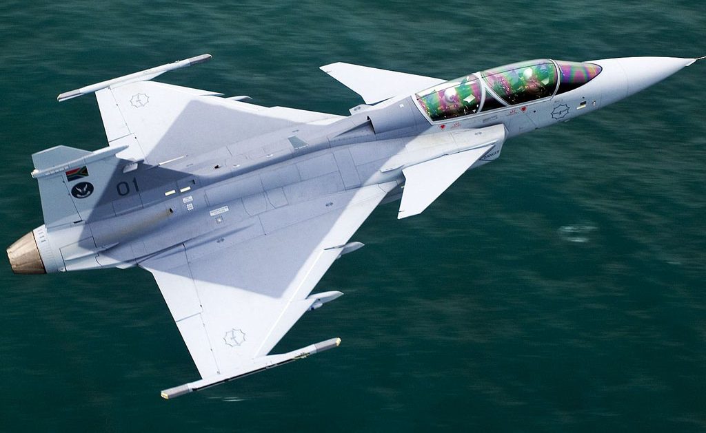 Saab Gripen D da SAAF