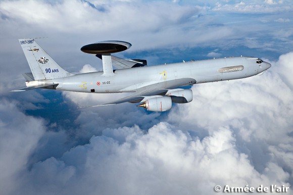 E-3F - AWACS francês - foto Força Aérea Francesa