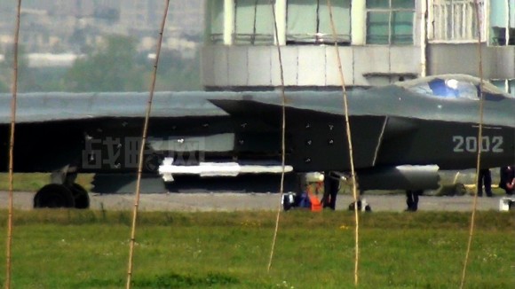 J-20 2002 - March 13J-20 Mighty Dragon  Chengdu J-20 fifth generation stealth, twin-engine fighter aircraft prototype People's Liberation Army Air Force  OPERATIONAL weapons aam bvr missile ls pgm gps plaaf 4