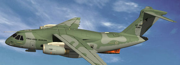 KC-390 - configuração SAR - imagem Embraer