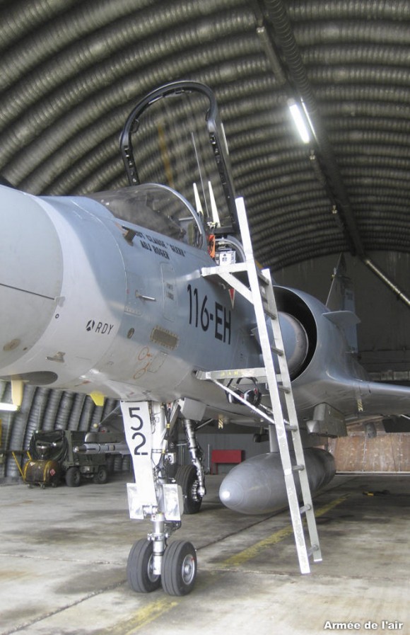 Mirage 2000-5 52-EH do esquadrão Cigognes alcançou 6000 horas de voo - foto 2 Força Aérea Francesa