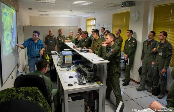 Participantes do TLP em Albacete na Espanha - foto Força Aérea Francesa
