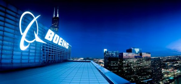 letreiro Boeing - foto Boeing