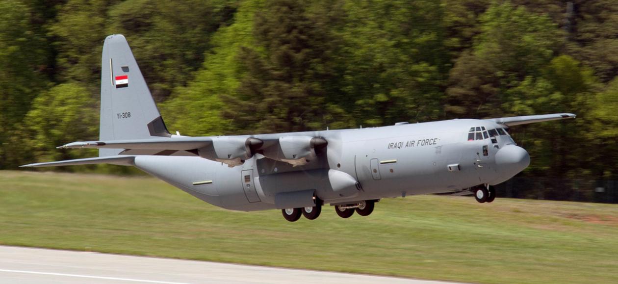 C-130J para o Iraque - foto Lockheed Martin