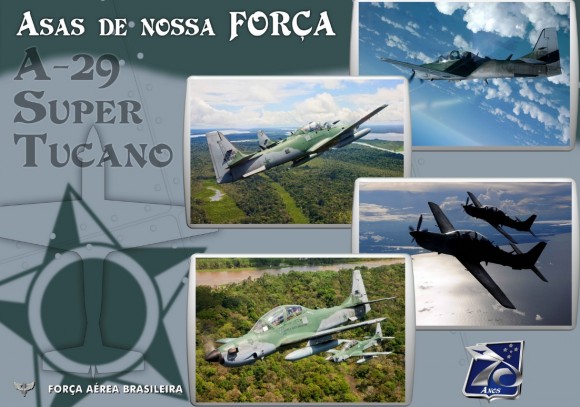 Dia da Aviação de Caça 2013 -A-29 Super Tucano - imagem FAB
