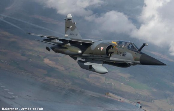 Mirage F1CR - foto Força Aérea Francesa