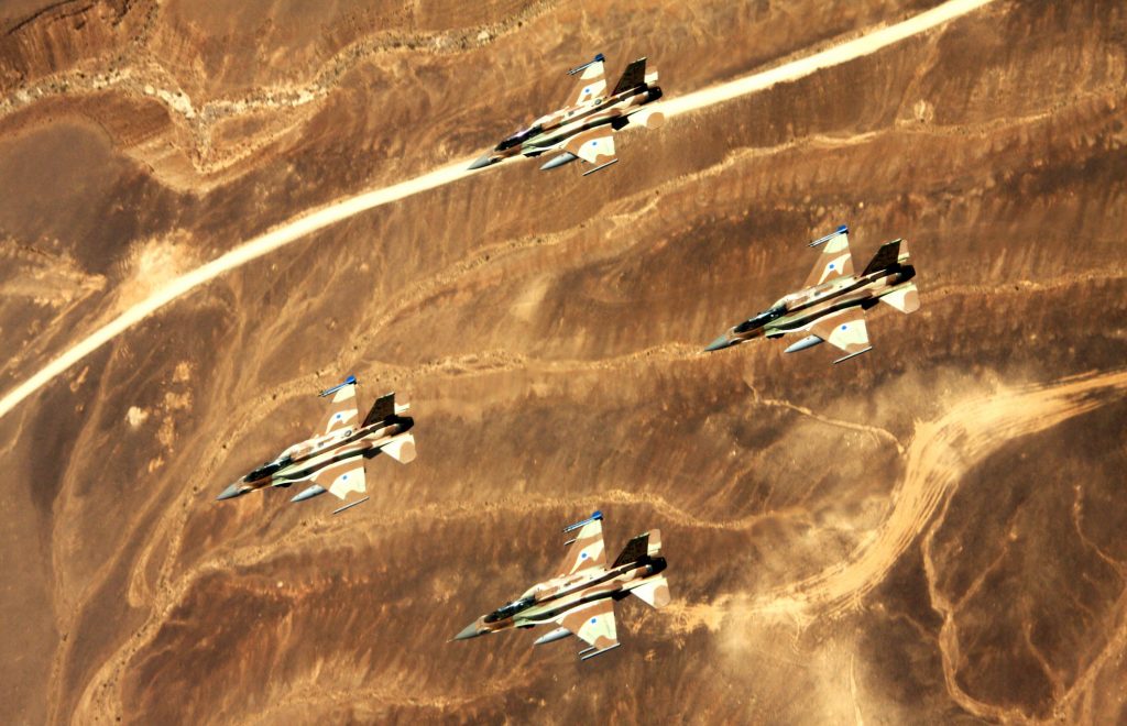 Caças F-16 de Israel